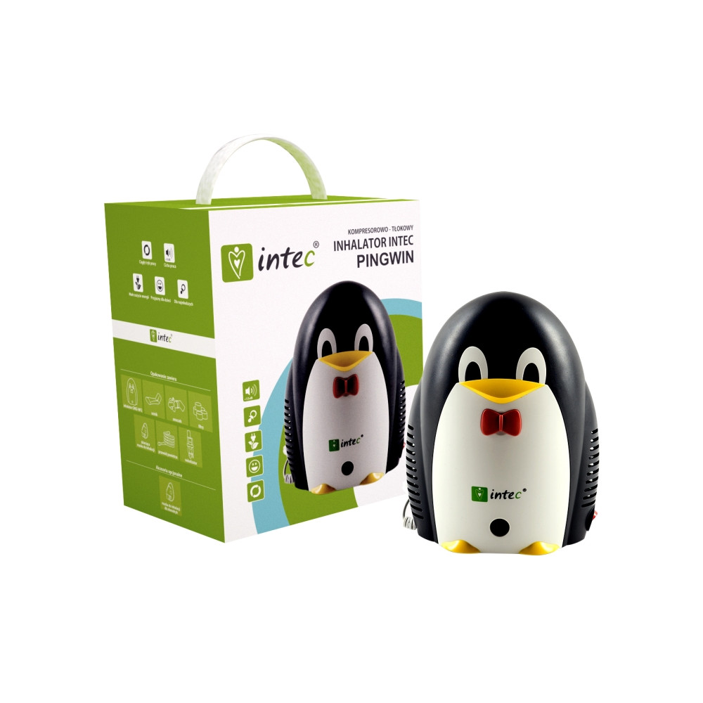 Intec Pingwin Inhalator kompresorowo-tłokowy